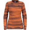 Dámske funkčné tričko Odlo, BL TOP CREW NECK L/S WHISTLER ECO oranžová XS