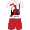 E plus M - Chlapčenské / detské letné pyžamo kraťasy + tričko s krátkym rukávom Spiderman Marvel New York - červené 98