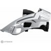 Shimano Deore FD-T6000 prešmykač, 3x10, Top Swing, na objímku