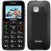 EVOLVEO EasyPhone, mobilný telefón pre seniorov s nabíjacím stojanom, čierna EP-501-BK