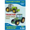 Papierový model - Traktor John Deer 7810
