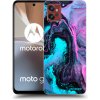 Picasee silikónový čierny obal pre Motorola Moto G32 - Lean 2