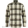 Fjällräven Singi Flannel Overshirt M košeľa, chalk white/dark navy XL