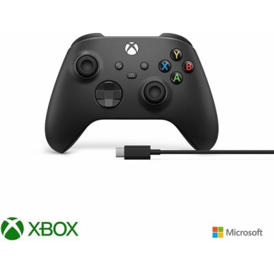 Microsoft Xbox Wireless Controller + kábel pre Windows 1V8-00002
