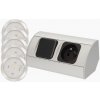 Súprava LED svietidiel a zásuvky s vypínačom a zásuvkou OR-AE-1318