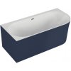 Polimat Sola 160x75 voľne stojaca akrylátová vaňa, modrá Dĺžka vane: 160 cm, Orientácia: ľavá, 00514