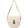 Dámska koženková crossbody kabelka béžová - Laura Biaggi Mirella béžová