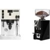 Rancilio Silvia PRO X, white + Eureka Mignon Specialita Compatto, CR black