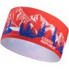 Športová čelenka FLLÖS, FANLINE HEADBAND CZECH 3 Červená,Biela,Modrá, UNI