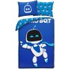 Halantex obliečky z mikrovlákna Astro Bot motív Galactic Blue 70x90 140x200