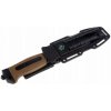 Taktický lovecký nôž s kresadlom a brúskou - HASTAA 10-HS-251 - NT267
