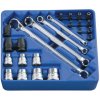 Genius Tools Súprava torx, typ E+T, 24 kusov (TX-2324)
