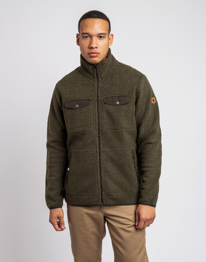 Fjällräven Greenland Pile Fleece M 662 Deep Forest