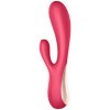 Satisfyer Mono Flex Red Berry, G-spot vibrátor s dráždítkem na klitoris