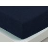 XPOSE® Froté plachta Exclusive - tmavo modrá 200x200cm, Froté