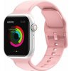 AppleKing jednofarebný silikónový remienok pre Apple Watch Ultra 49mm / 46mm / 45mm / 44mm / 42mm - ružový - možnosť vrátiť tovar ZADARMO do 30tich dní