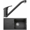 Blanco SET 11-A 25 FAVUM XL 6 S ANTRACIT + DARAS ANTRACIT