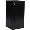 XBOX Series X - replika - mini lednice - 5 litrů - černá/zelená