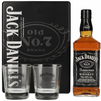 Jack Daniel's 40% 0,7 l (darčekové balenie 2 poháre) od 26,9 € - Heureka.sk