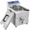 Royal Catering Indukčná fritéza - 1x10 litrov - 60 až 190 °C RCIF-10EB
