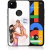 VSETKONAMOBIL 43558 MY ART Silikónový obal Google Pixel 4a LOVING MOM (115)