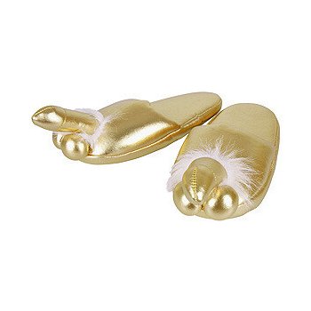 Zlaté papuče - s penisom