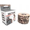 BB tape Tatto Beige s designem tetovania 5 cm x 5 m