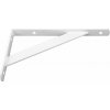 DOMAX Konzola spevnená vzperou WSWP 200/20 200x125mm biela