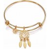 Viceroy Pozlátený náramok lapač snov Happiness 90047P01019