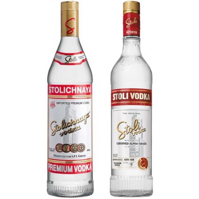 Stolichnaya 40% 0,7 l (čistá fľaša)