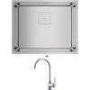 Teka FLEXLINEA RS15 50.40 X nerezová oceľ + Teka IN 995 CR chróm