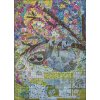Puzzle HEYE Puzzle Quilt Art: Vyšívaný lenochod 1000 dílků (30027)