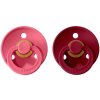 Bibs kaučuk 2ks Coral Ruby