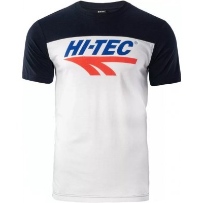 Hi-Tec pánske tričko Retro biele modré
