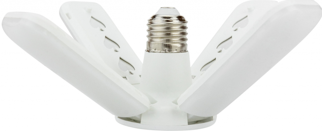 Vergionic 7203 Štvorramenná skladacia LED žiarovka 28 W, E27, 4000K, neutrálna biela