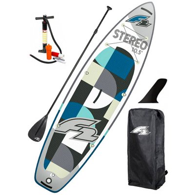 F2 STEREO GREY paddleboard - 10'6"x32"