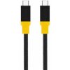 Tactical Taktický kábel Blackbird USB4 1 m čierny/žltý