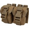 CONDOR OUTDOOR sumka MOLLE na dva granáty COYOTE BROWN