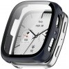 VSETKONAMOBIL 116128 PC FULL COVER Plastový kryt so sklom pre Amazfit Active 2 (Square) modrý