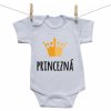 Boodyy Body s krátkym rukávom Princezná 74 (6-9 mesiacov)