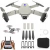 DRON Z KAMERĄ E88 PRO 2 KAMERY WIFI HD DIAĽKOVÉ OVLÁDANIE HRAČKA PÚZDRO