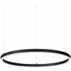 Ideal Lux 229492 LED závesný stropný luster Oracle Slim 1x30W | 1810lm | 3000K - čierny