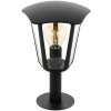 Eglo | Eglo 98122 - Vonkajšia lampa MONREALE 1xE27/60W/230V IP44 výška 335 čierna | EG98122