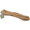 Jutový povraz režný, š.6 mm, 10m