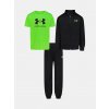 Under Armour Chlapčenský set UA 3PC BRAWLER TRACK SET zelená