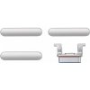 AppleKing náhradné postranné tlačidlá pre Apple iPhone SE 2020 (Hlasitosť + Zapnutie/vypnutie + Stlmenie) - biela - možnosť vrátiť tovar ZADARMO do 30tich dní