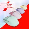 Canyon MW-26, 2v1 bezdrôtová optická myš Bluetooth / 2.4 GHz, tichá, 6 tlačidiel, 800/1200/1600/2400 DPI, fialová CNS-CMSW26V