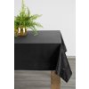 EUROFIRANY OBRUS VELVET 145X180 CM ČIERNY