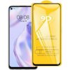 Huawei P40 lite 5G 9D full (celoplošné lepidlo) plnohodnotná ochrana obrazovky odolná proti poškriabaniu, odolná proti nárazu, so skleneným rámom, tvrdené sklo, s utierkou