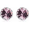 Linda's Jewelry Strieborné náušnice Mesiac Jún Ag 925/1000 IN381 +Darčeková krabička zdarma +Silikónová ochranná zarážka zdarma